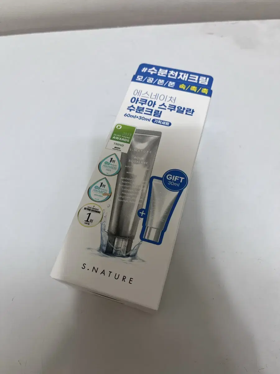 에스네이처 수분크림 60ml+30ml